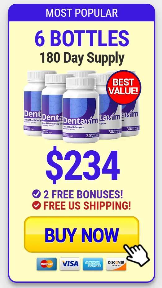 Dentavim 6 bottle $49